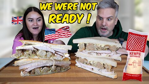Brits Try a REAL Smoked Turkey Sandwich for the First Time!