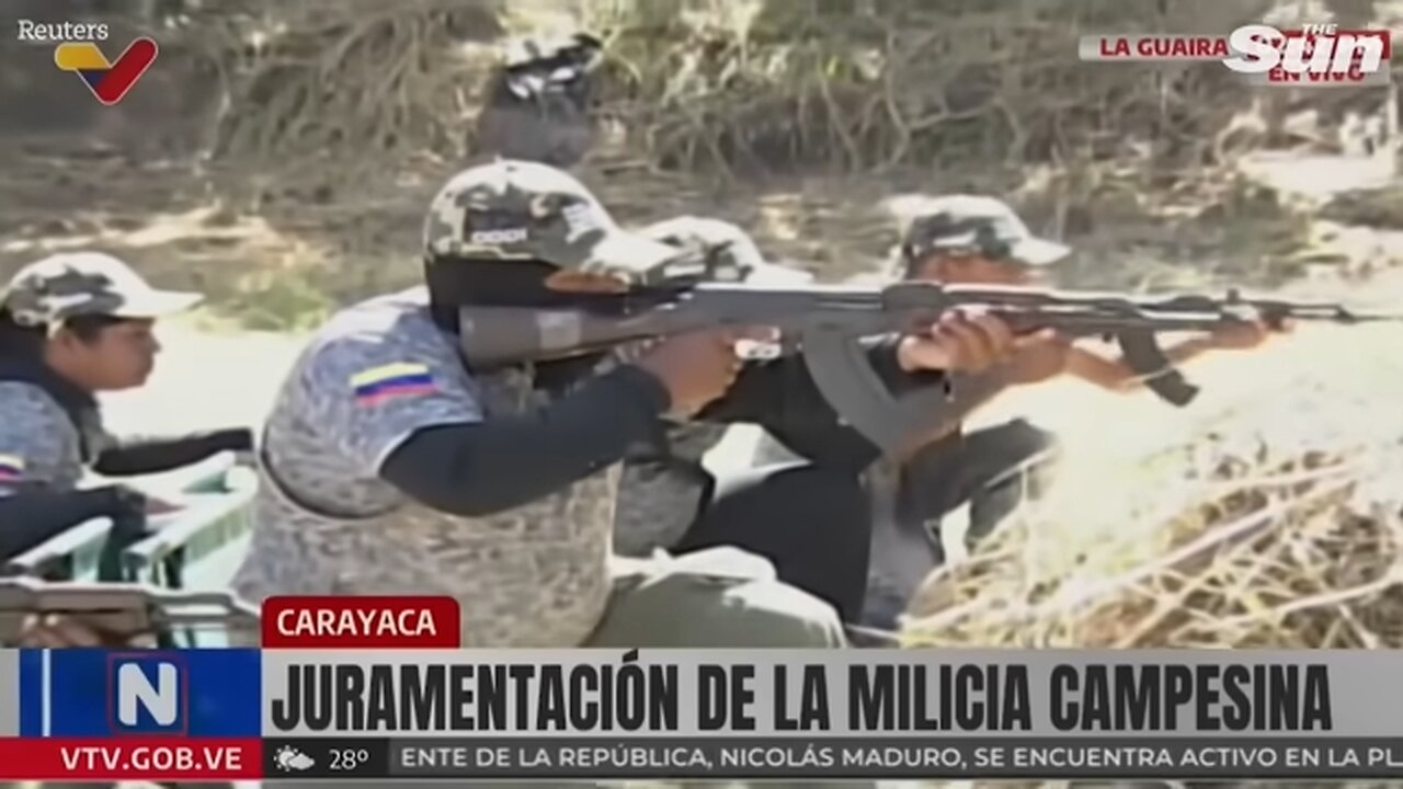 ‘Black Wasp’ commandos & armed militias prepare Venezuela for all-out war with Trump