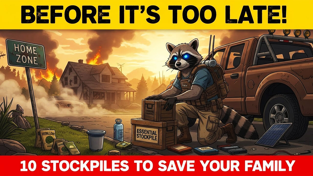 BEFORE IT'S TOO LATE: The Ultimate 10-Item Stockpile to Save Your Family and Rebuild Civilization
