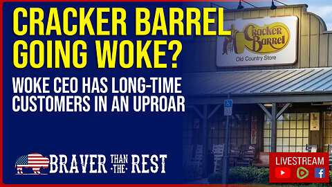 Cracker Barrel Goes Full Woke? Texas Red Wave, Black Border Walls, and Trump's Holy Nomination