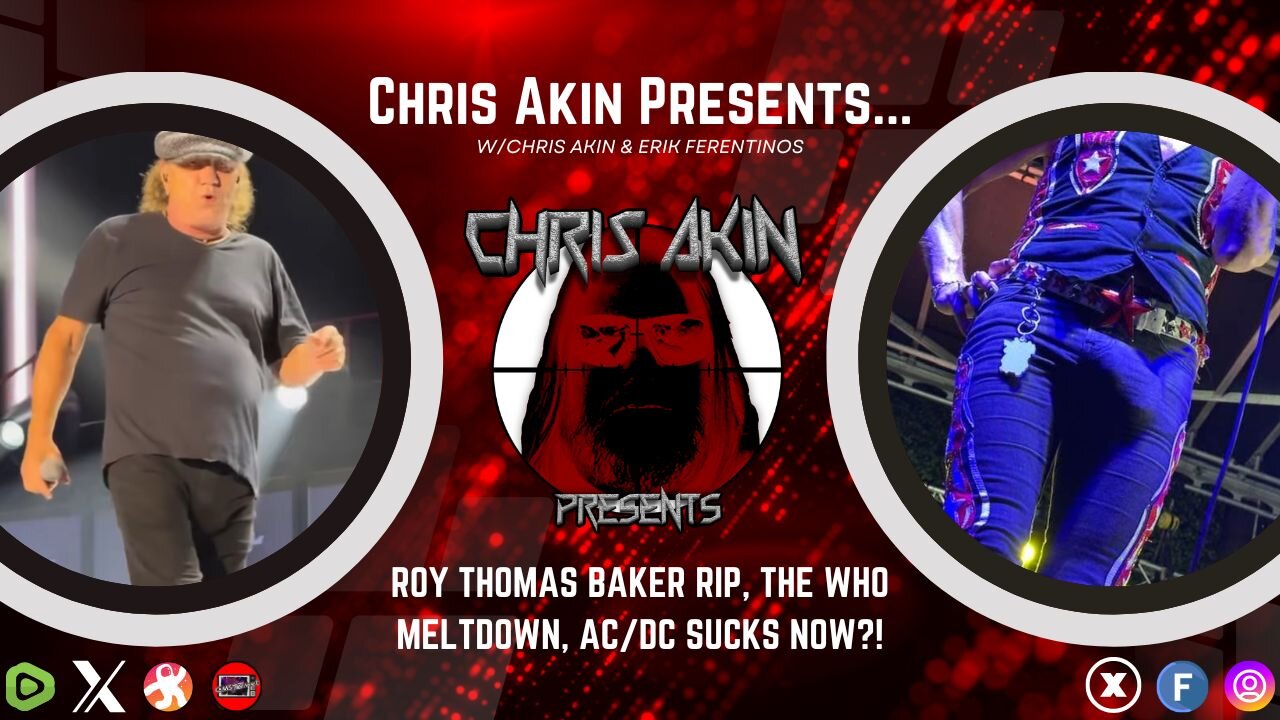 Roy Thomas Baker RIP, The Who Meltdown, AC/DC Sucks Now?! (Commercial Free)