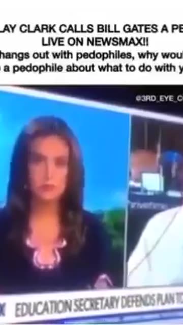Bill Gates is called pedophile on LIVE television.