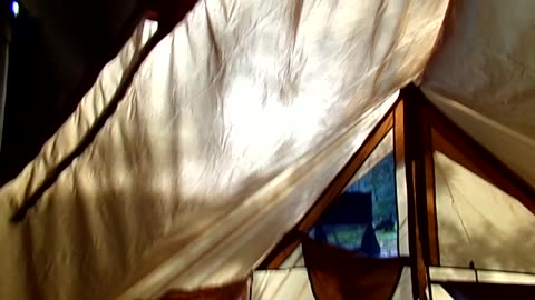 Hot tent camping 1/10-12/26 video 2: