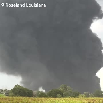 Massive Explosion at the Oil Company in Roseland, Louisiana