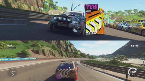 2 player split screen - Dirt 5 PS5
