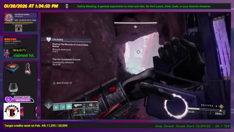 Destiny 2 - 1/28/26 - Arms Week is here, why is PvP now a REQUIREMENT? | D2-19,132 hrs