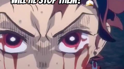 Tanjiro vs Heartless Killers ⚔️💀 Can He Save Everyone in Time? 😱🔥 #gaming