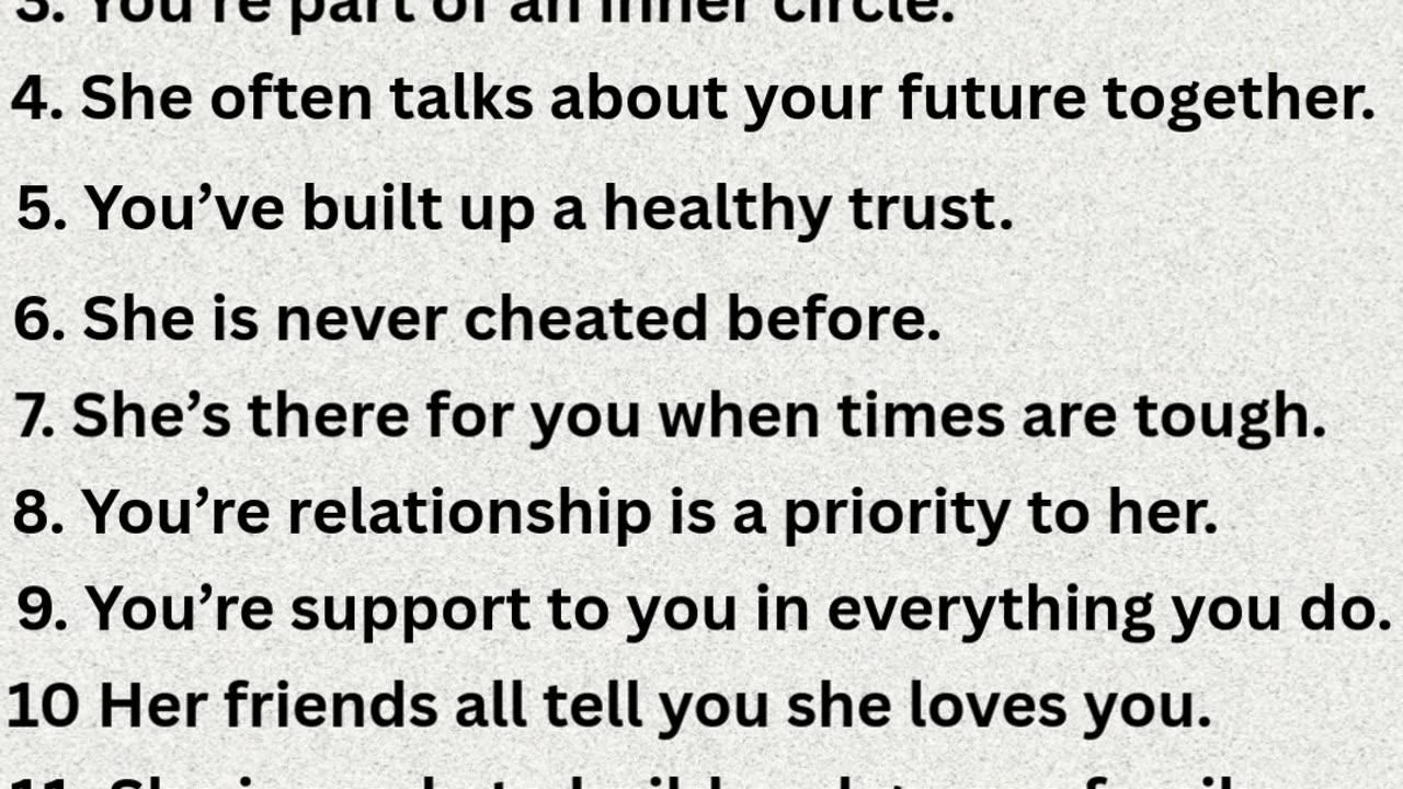 Sings Of A Loyal Women.