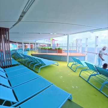 The Lime and Coconut Bar at Star of the Seas Deck 15!