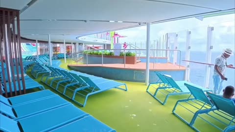 The Lime and Coconut Bar at Star of the Seas Deck 15!