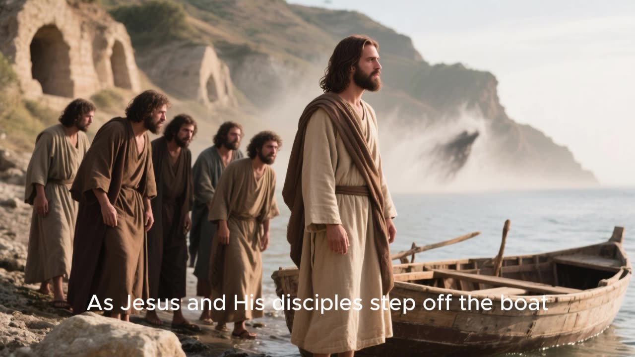 Jesus and the man possessd by legions