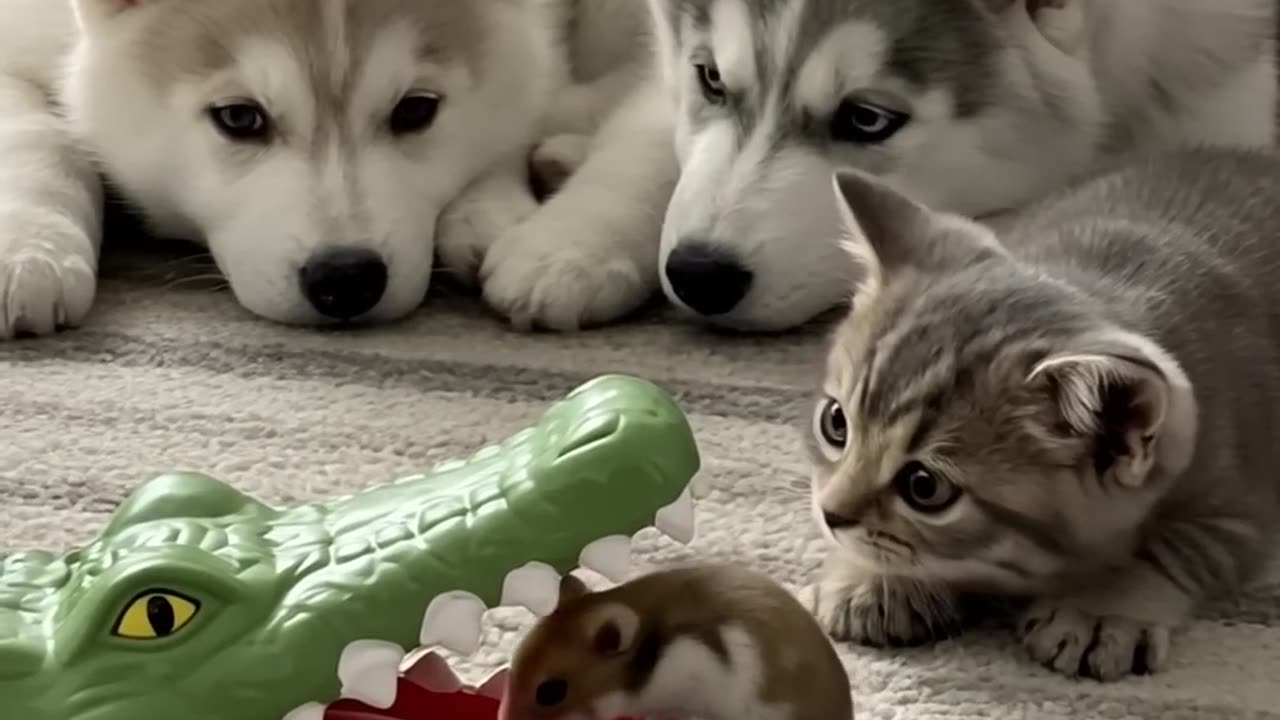 Hamster ‘I got this, guys!’ 🐹😆