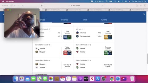 NBA Playoffs rd 2 game 6 pick Nuggets vs Thunder