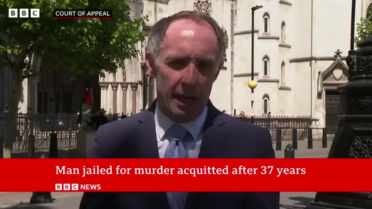 Man has 1986 murder conviction overturned after 38 years BBC News