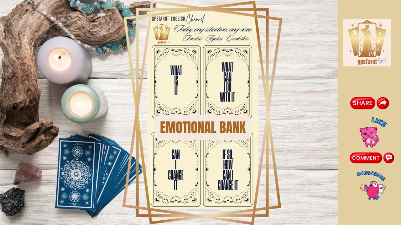 "Tarot Insights: Balancing Your Emotional Bank Account for Healthier Relationships 🔮💖"