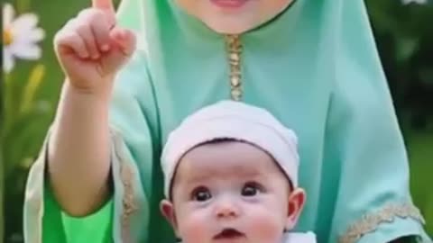 La ilaha illallah 🕌Zikr New Born Baby Reciting Babies Quran