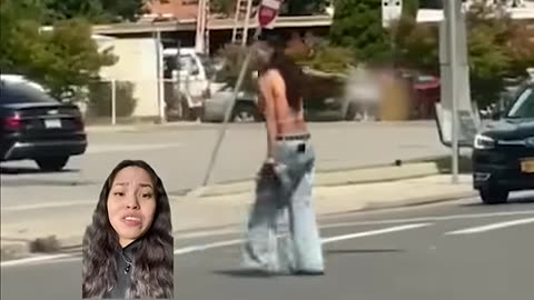 Cop hits gun-wielding woman with police car