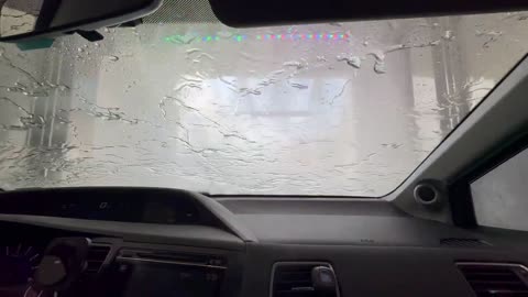First Time Through a Drive-Thru Car Wash in California