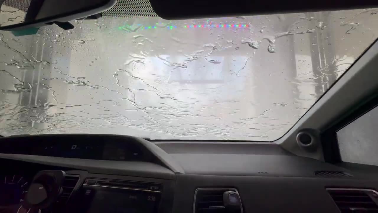 First Time Through a Drive-Thru Car Wash in California