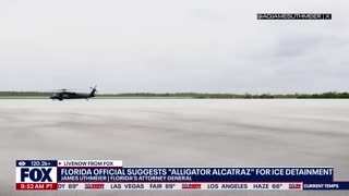 Florida attorney general wants to build "Alligator Alcatraz"