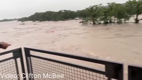 Devastating floods in central Texas