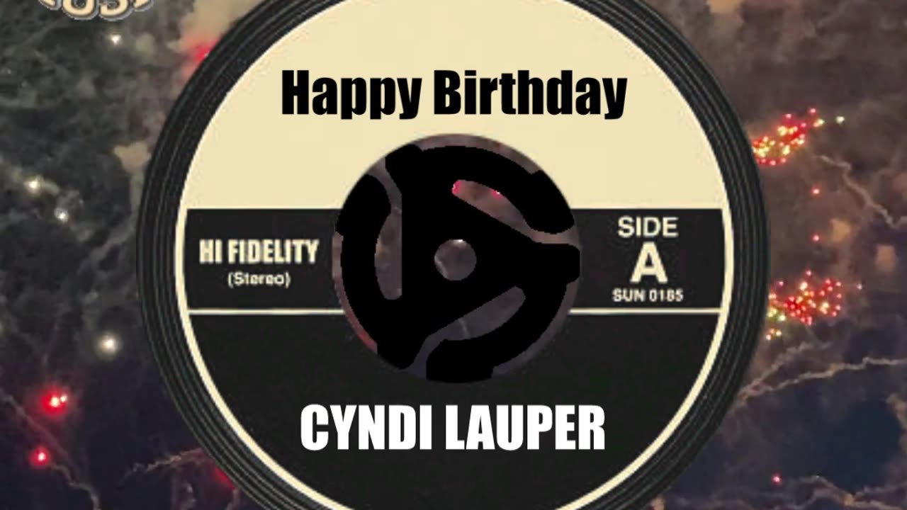 HAPPY BIRTHDAY to CYNDI LAUPER