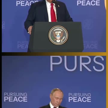 Very Productive Meeting with Putin - President Donald Trump