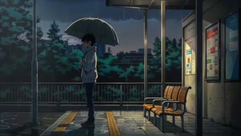 Rainy Night Lo-fi Vibes —Calming Rainy Night Aesthetic