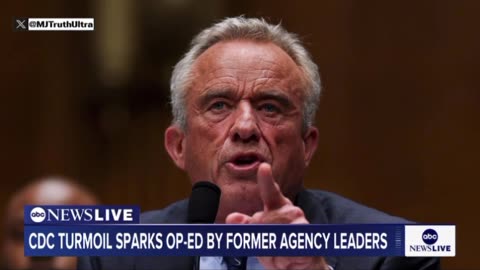 Frm CDC Director — RFK JR is endangering the lives of children