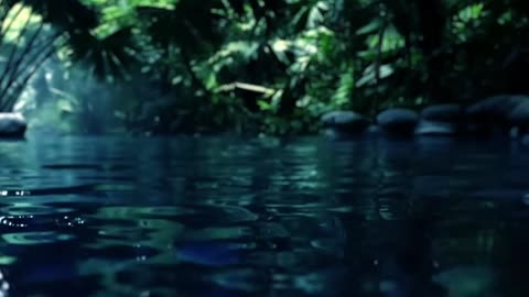 Let the gentle sounds of a mountain stream calm your mind and help you sleep deeper.