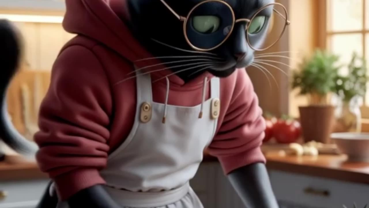 Cat Makes Pizza for Friends – You Won’t Believe the Result! 🍕🐱