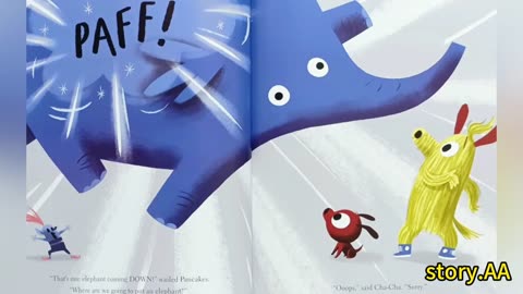 Hilarious & Silly Story About An Elephant Covered In Cheese