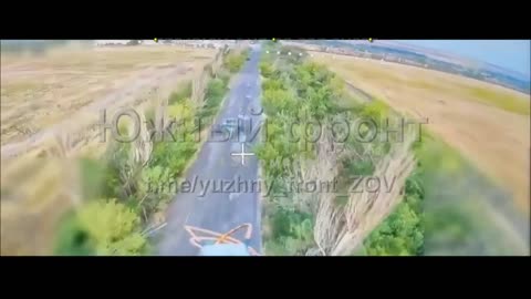 🚁🔥 Ukraine Russia War | Russian Kamikaze Drone Destroys Ukrainian EW HMMWV | RCF