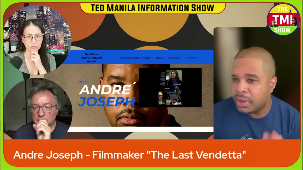 Filmmaker André Joseph on The TMI Show: Inside Indie Film