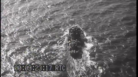 BLIMP PATROL OVER C... - BLIMP PATROL OVER CONVOY, DROP DEPTH CHARGES ON SUSPECTED SU - 428-npc-1832