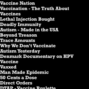 Documentaries To Watch! 🎥