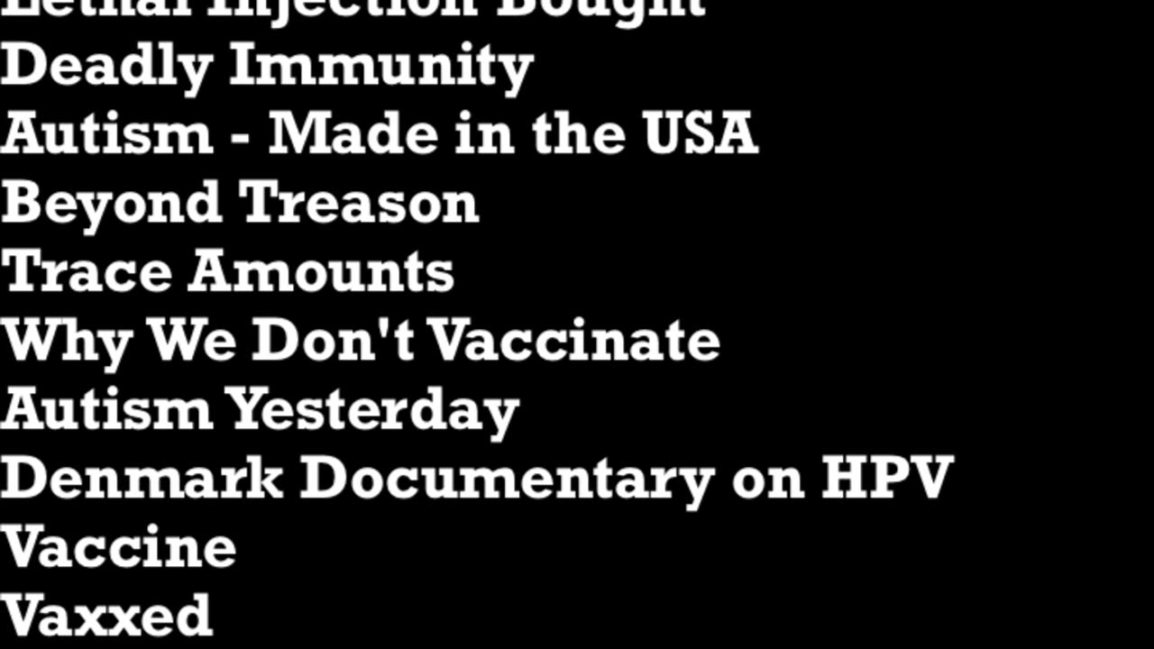 Documentaries To Watch! 🎥