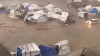 The Hamas tunnels are flooded , the storm is finishing the job in Gaza.