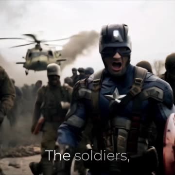 Captain America Leads the Charge in Epic Battlefield Showdown