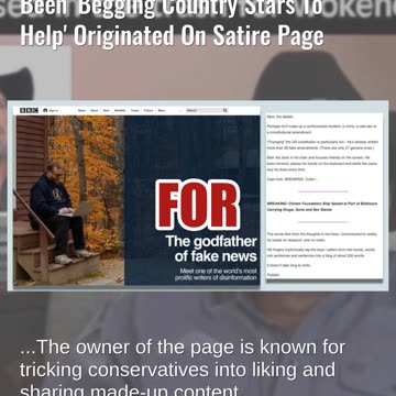 Fact Check: Satire About George Strait Saying Garth Brooks Had Been 'Begging Country Stars To Help'