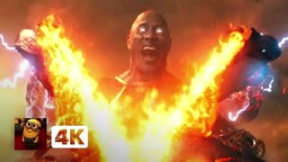 Black Adam (2022) 4K - THE ROCK RIPS SATAN IN HALF _ Movieclips
