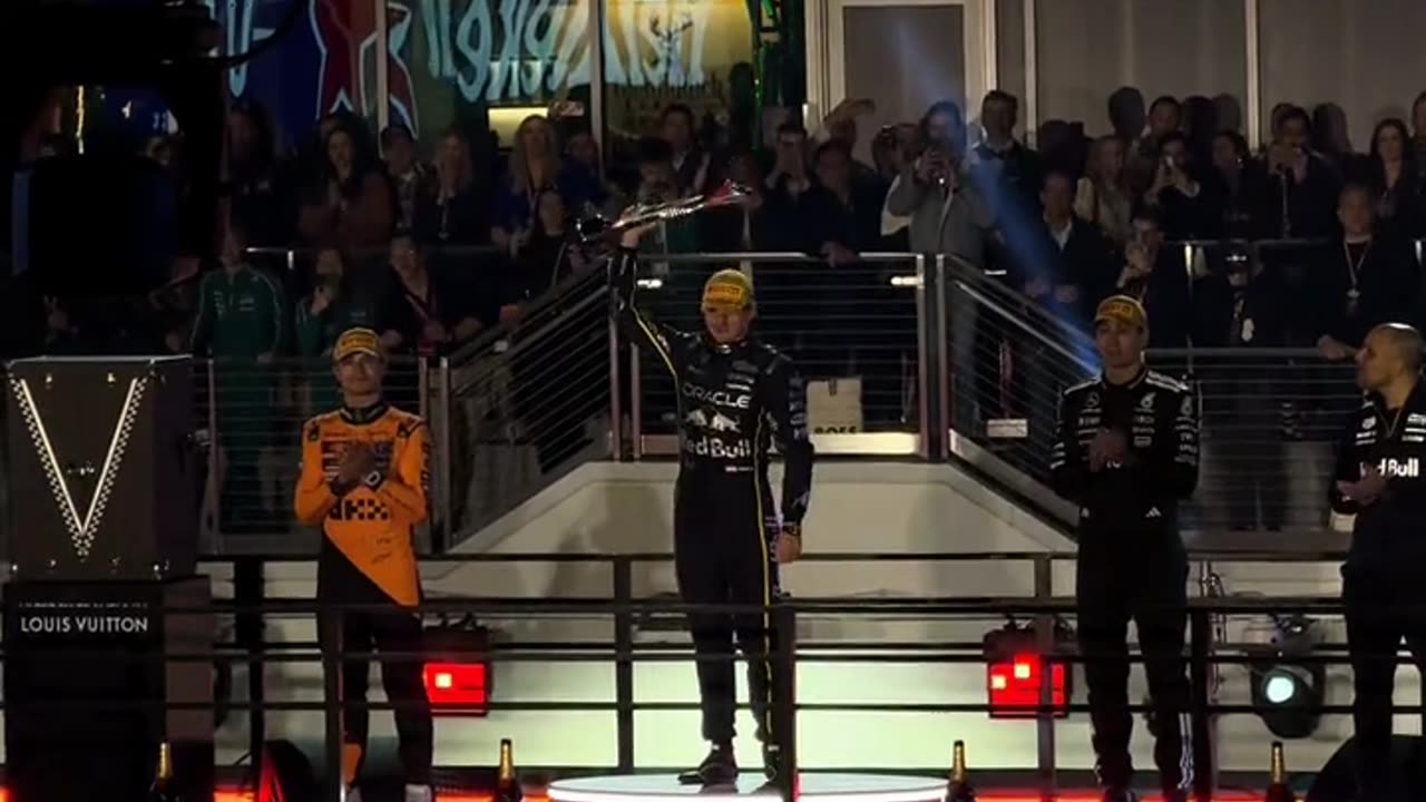 Max Verstappen wins Las Vegas Grand Prix
