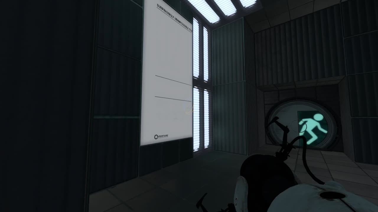 Portal 2: Community Test Chamber -SURPRISINGLY UNIMPOSSIBLE TEST!!! by isforshooting