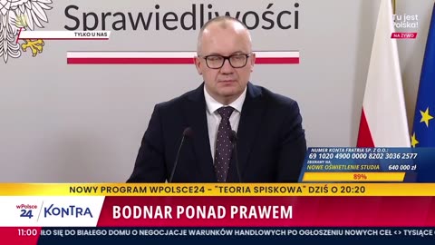 Min. Bodnar wściekły na pytania o łamanie przepisów 🇵🇱 prawa i represje rządu Tuska.