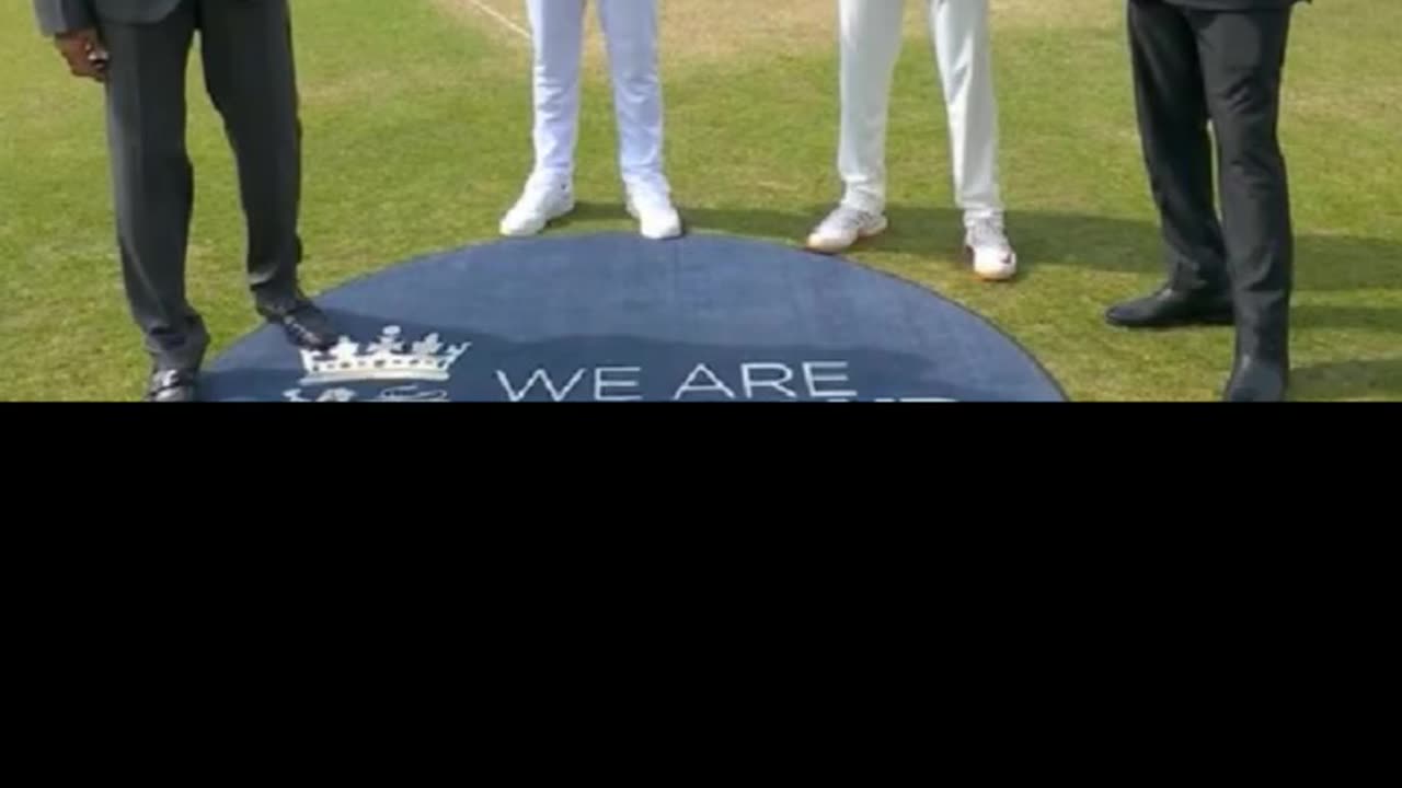 Day 1.England won toss. India batting first. Debut Sai Sudarshan