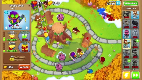 Bloons TD 6 Tree Hole Easy Round 31