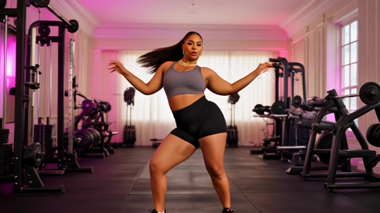 Gym Girls Lifestyle, Luxury Rich Lifestyle Curvy Queens With Wide Hips Dancing 🔥 Thick Girls