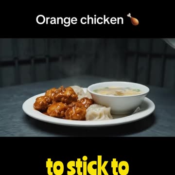 You Haven't Ate in 2 weeks Orange Chicken Yes or No? #Chicken