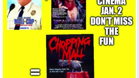 Cemetery Cinema Presents PREVIEW 2 CHOPPING MALL!!