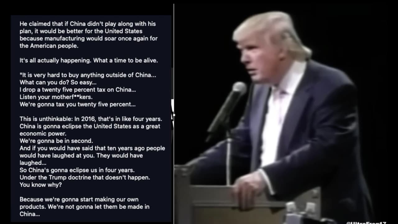 TRUMP EXPOSES CHINA IN 2012 AND EXPLAINS WHAT HE WOULD DO TO PROTECT THE USA